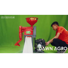 DAWN AGRO Estaca Paddy Separador Molino de arroz Fresadora Pulidora Precio de la máquina